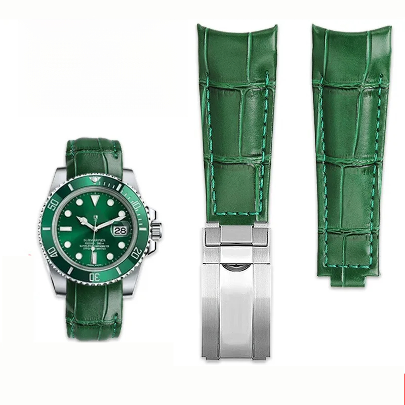 Luxury Watch Rolex - Original Style Curved end watch Strap