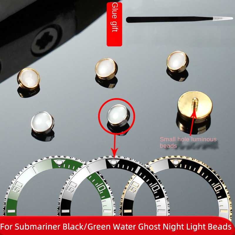 Luxury Watch Rolex - 2.3x0.45mm Luminous pip For Seiko 12