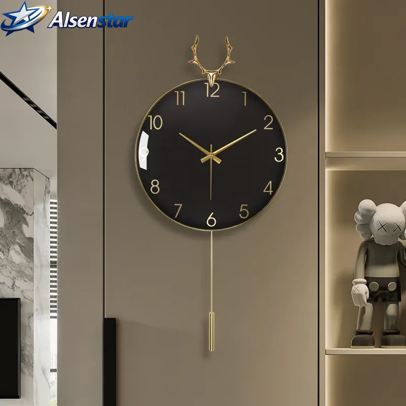 Nordic Luxury Wall Clock for H - Luxury Watch Wall Clock 评论和价格
