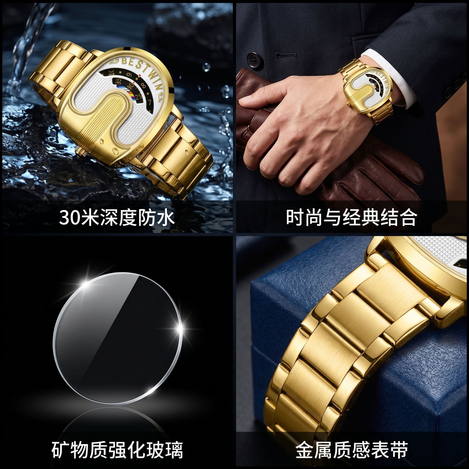Gold Top Brand Luxury Men Watc - Luxury Watch Brand 评论和价格