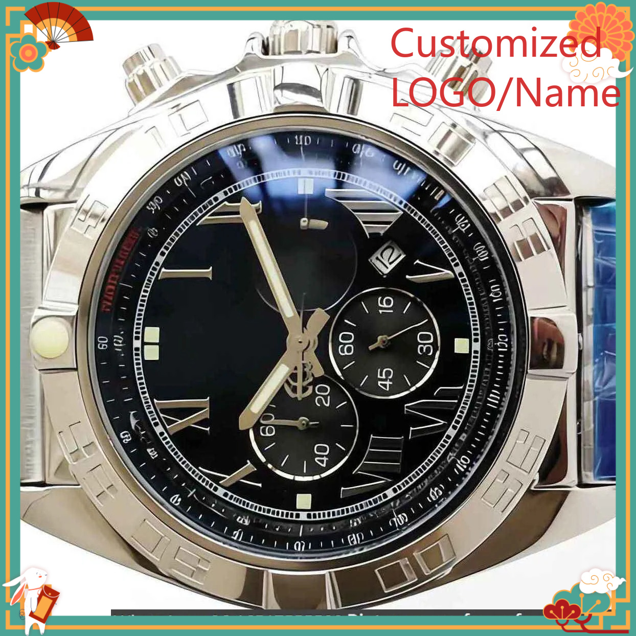 DONG Store 45mm Men's Quartz M - Luxury Watch Store 评论和价格