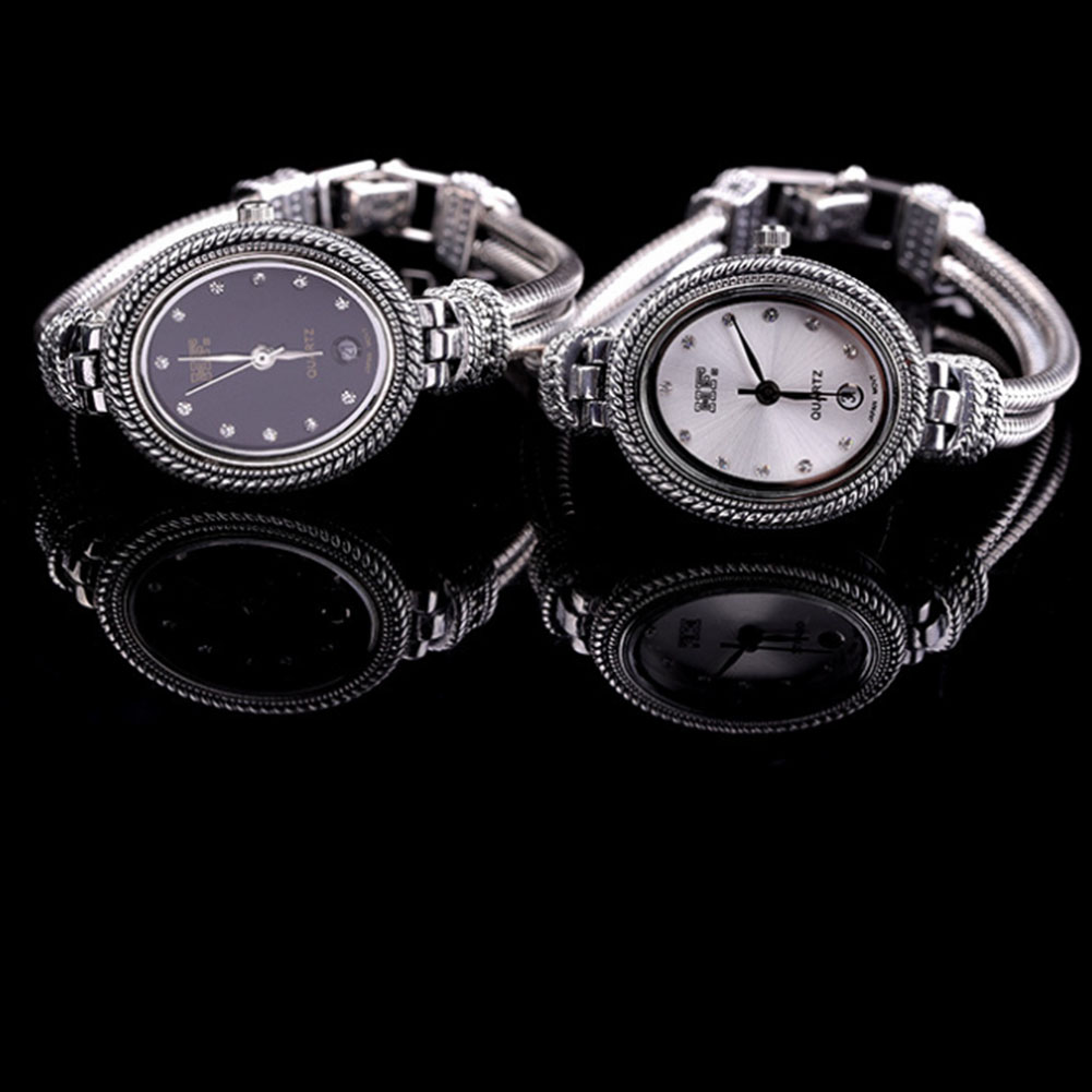 Solid 925 Sterling Silver Thai - Luxury Watch Thailand 评论和价格