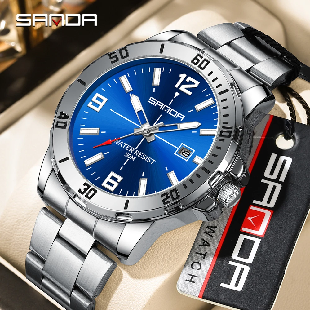 SANDA 3265 3266 Men's Electron - Luxury Watch Store 评论和价格