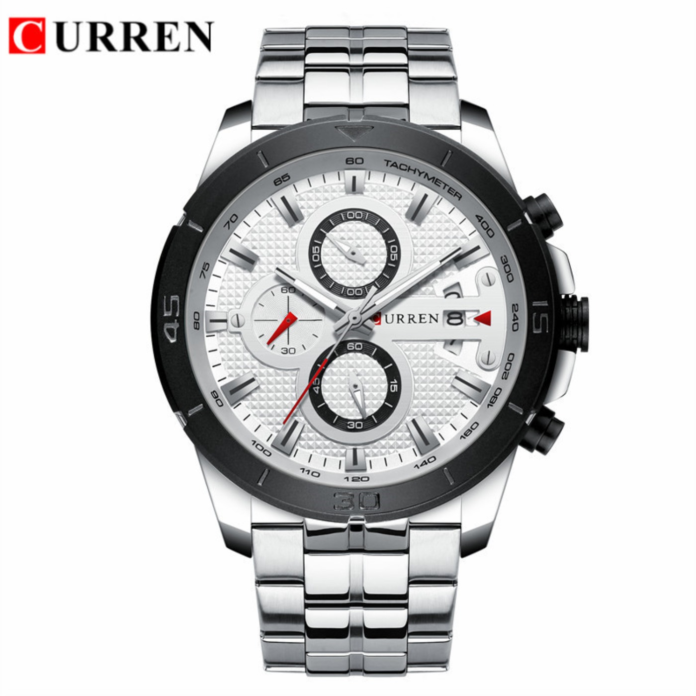 CURREN Watch Men Waterproof Ch - Luxury Watch Brand 评论和价格