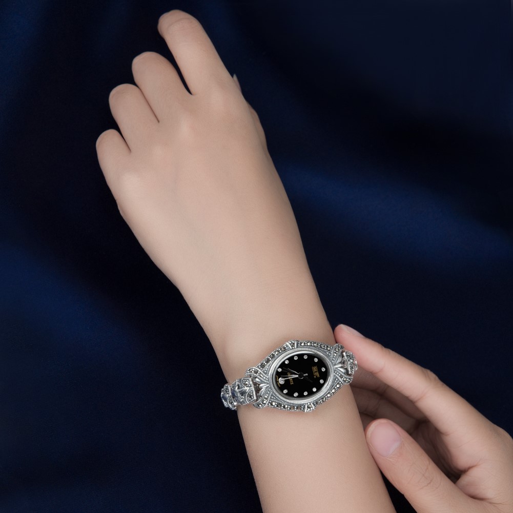Solid 925 Sterling Silver Thai - Luxury Watch Thailand 评论和价格