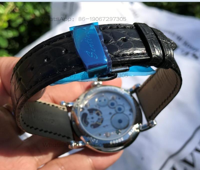 Enamel dial men's mechanical w - Zodiac Luxury Watch 评论和价格