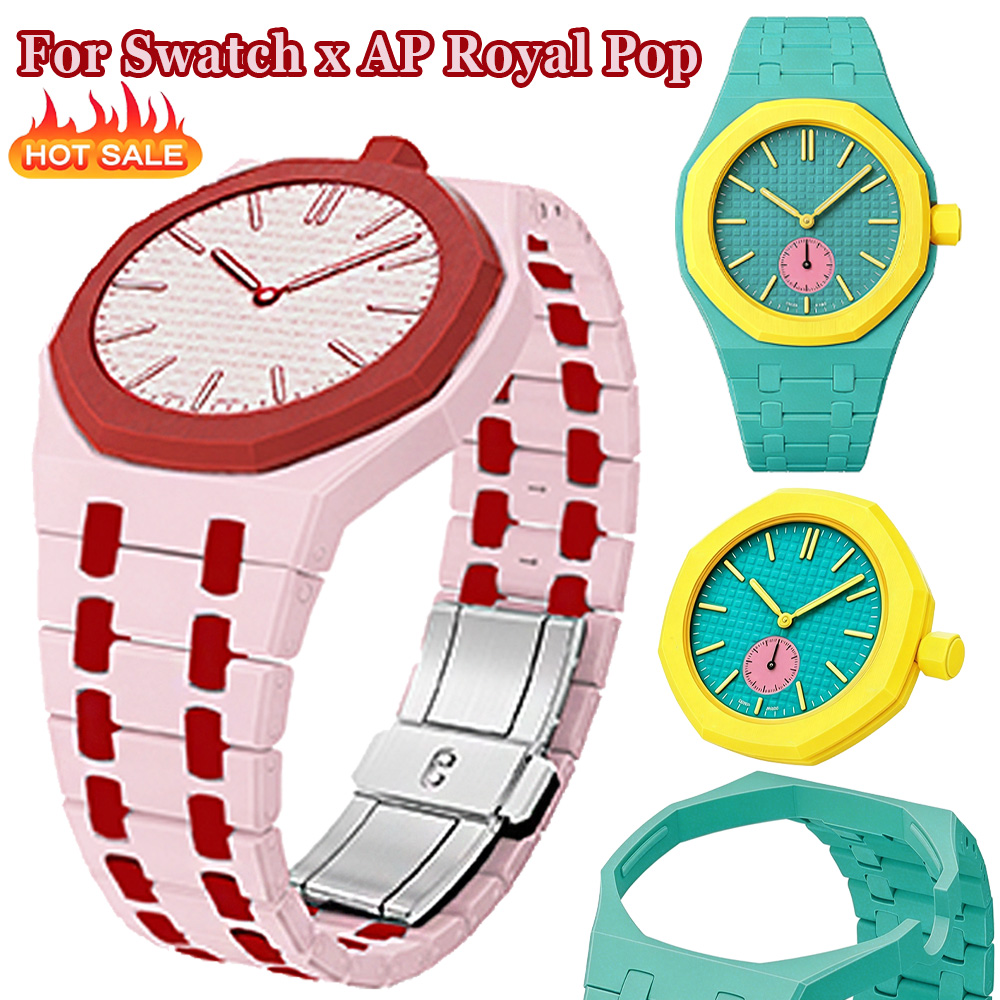 Bioceramic Case+Strap For Swat - Luxury X I Watch 评论和价格