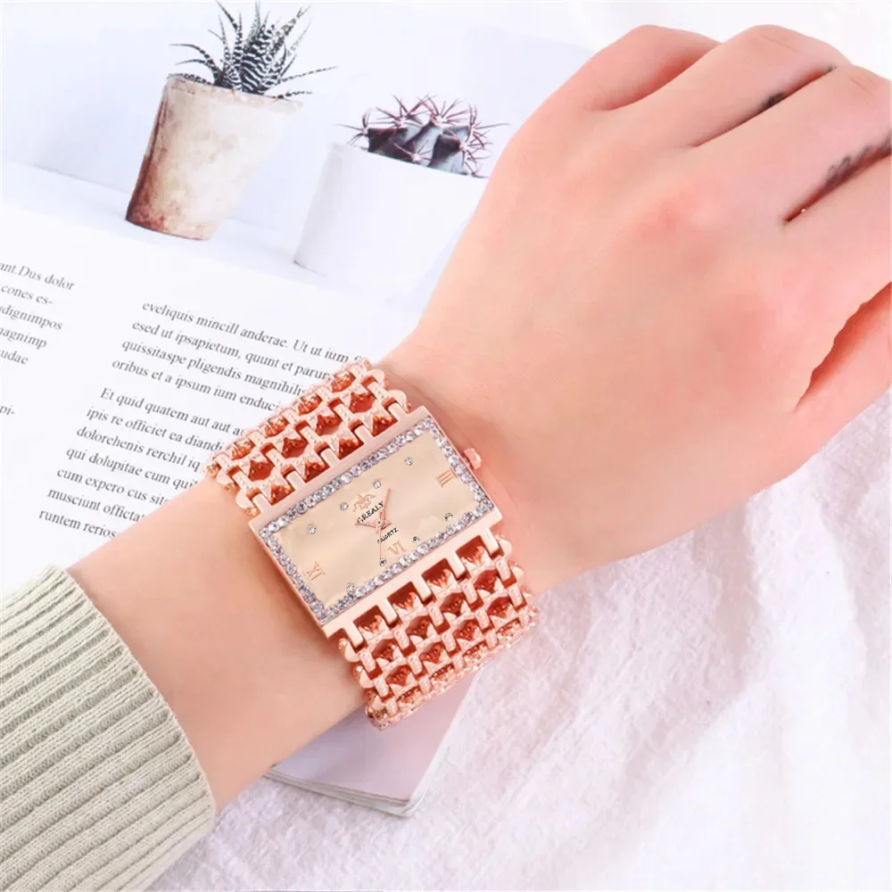 Women's Fashion Luxury Square  - Luxury Watch Square 评论和价格