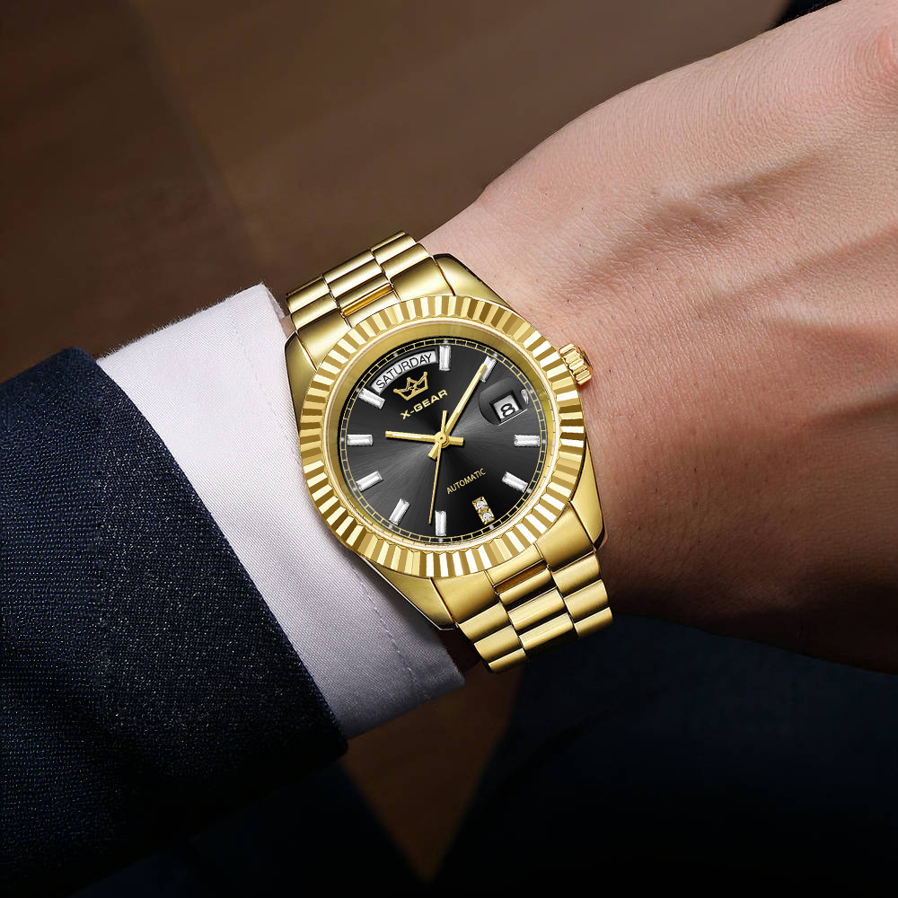 Men's Luxury Automatic Mechani - Luxury X I Watch 评论和价格