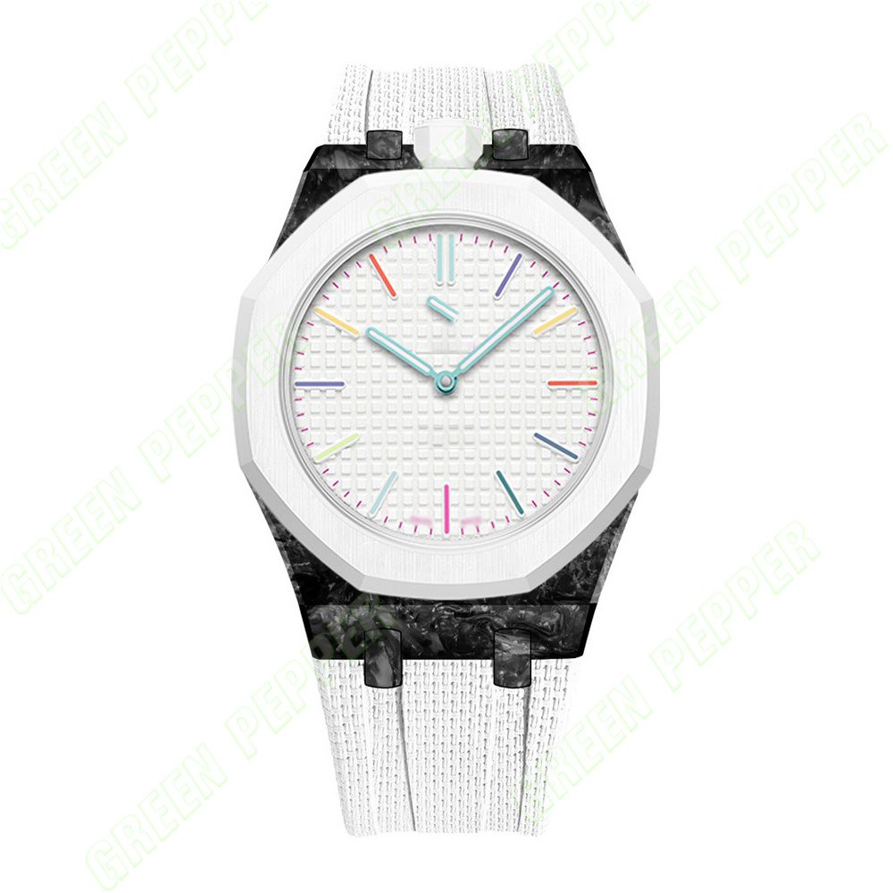 Luxury Carbon Fiber Case Fluor - Luxury X I Watch 评论和价格