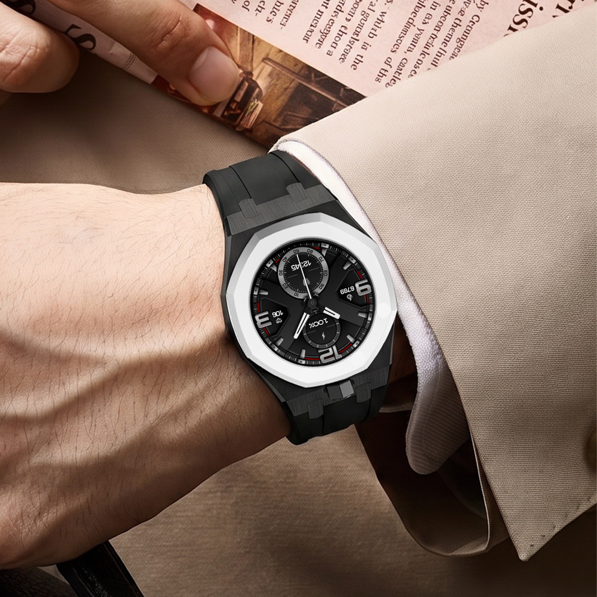 PC Case Rubber Strap for Swatc - Luxury X I Watch 评论和价格