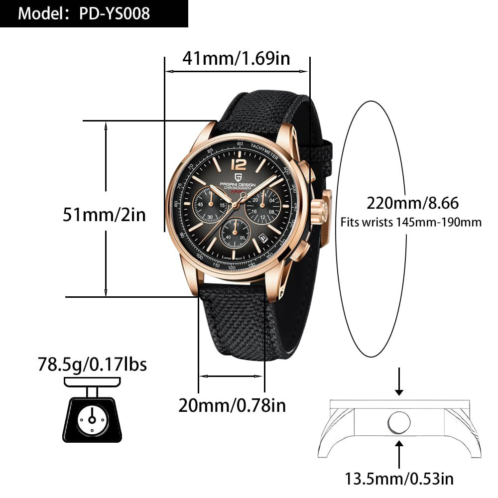 PAGANI DESIGN New Mens Watch 4 - Luxury Watch Price 评论和价格