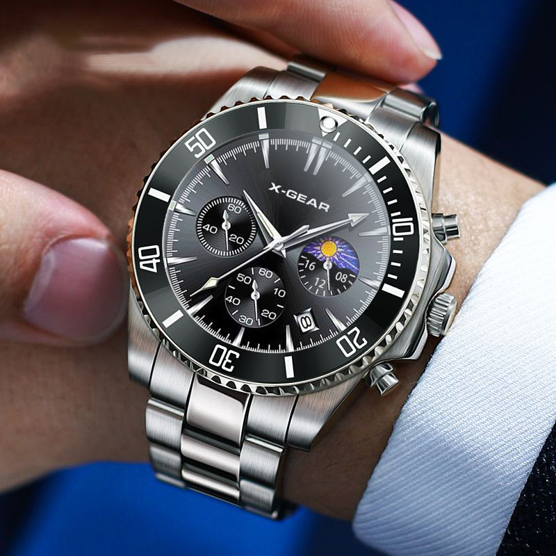 X-GEAR Fashion Calendar Men's  - Luxury X I Watch 评论和价格