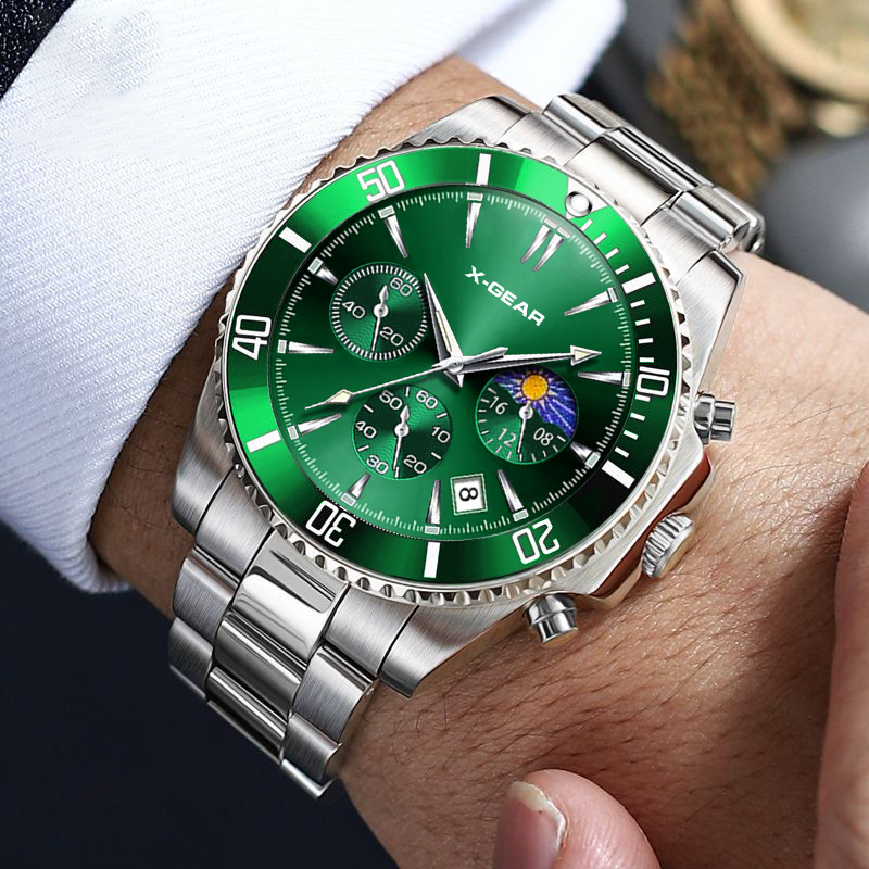 X-GEAR Fashion Calendar Men's  - Luxury X I Watch 评论和价格