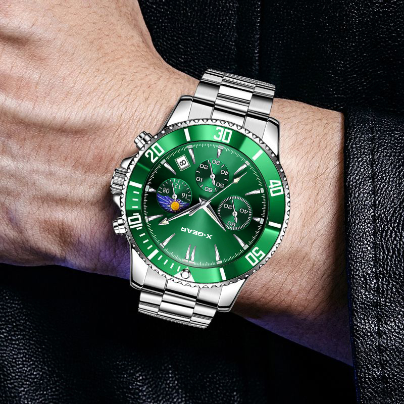 X-GEAR Fashion Calendar Men's  - Luxury X I Watch 评论和价格