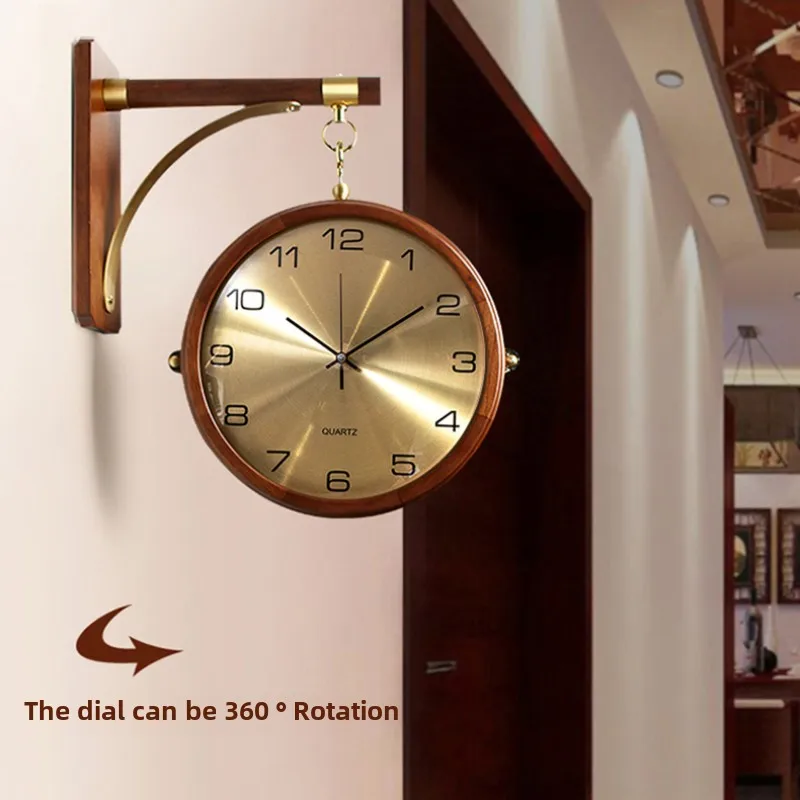 Light Luxury Silent Metal Wall - Luxury Watch Wall Clock 评论和价格