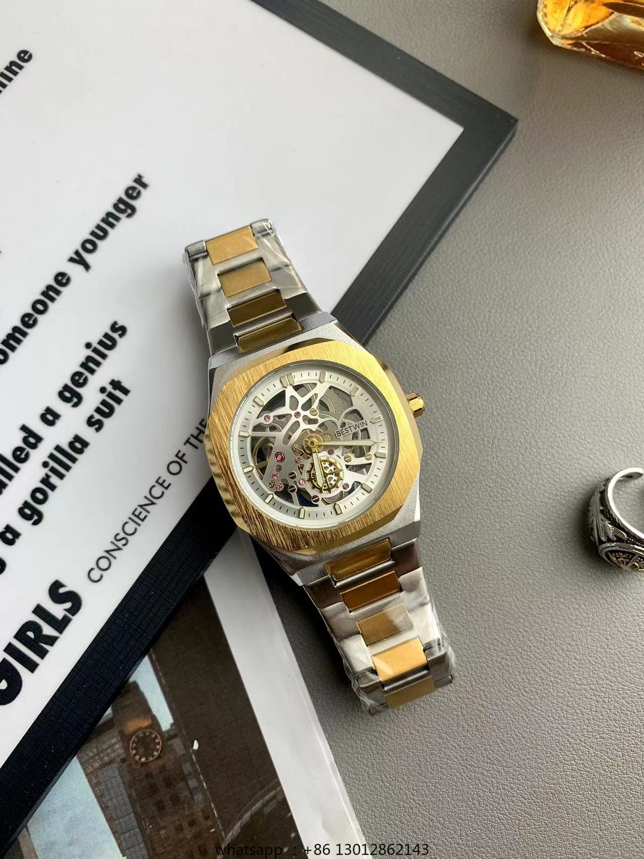 Steel strip waterproof persona - Luxury Watch Square 评论和价格