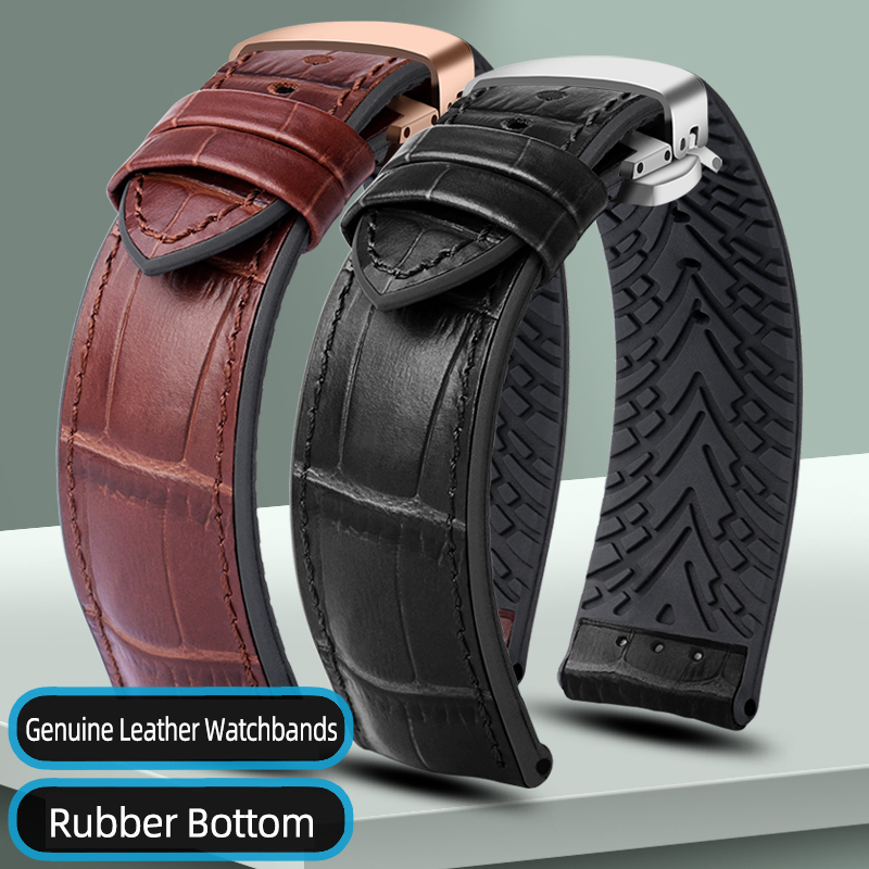 Genuine Leather Watchbands 19/ - Luxury Watch Rolex 评论和价格