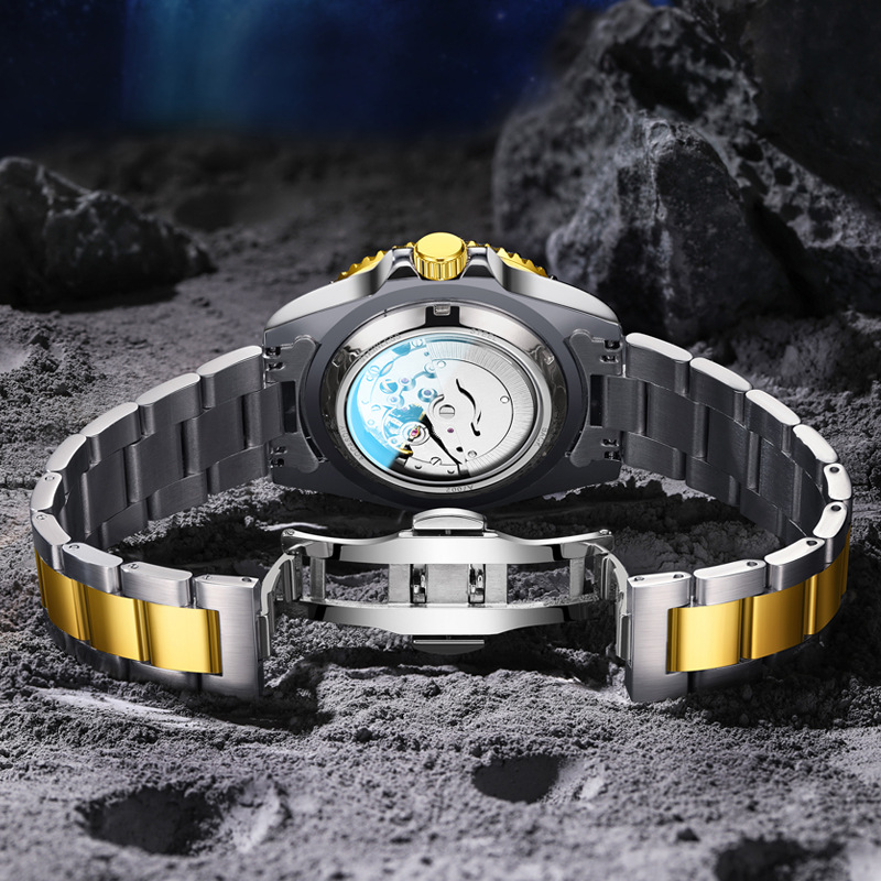 New Men's Skeleton Automatic M - Luxury Watch Store 评论和价格
