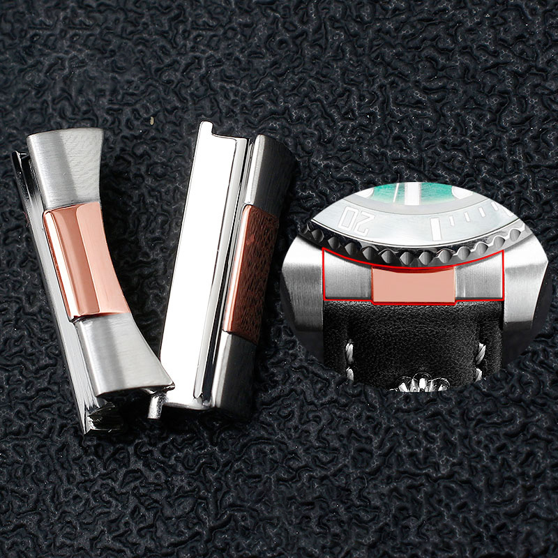 2pcs 20mm 21mm Curved End Link - Luxury Watch Rolex 评论和价格