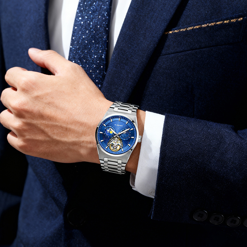 X-GEAR Flywheel Skeleton Autom - Luxury X I Watch 评论和价格