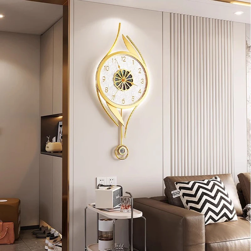 Art Mural Wall Clocks Led Mode - Luxury Watch Wall Clock 评论和价格
