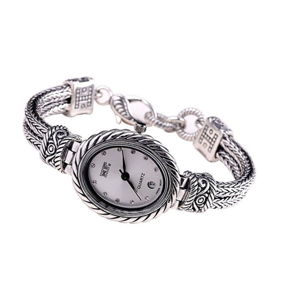 Solid 925 Sterling Silver Thai - Luxury Watch Thailand 评论和价格