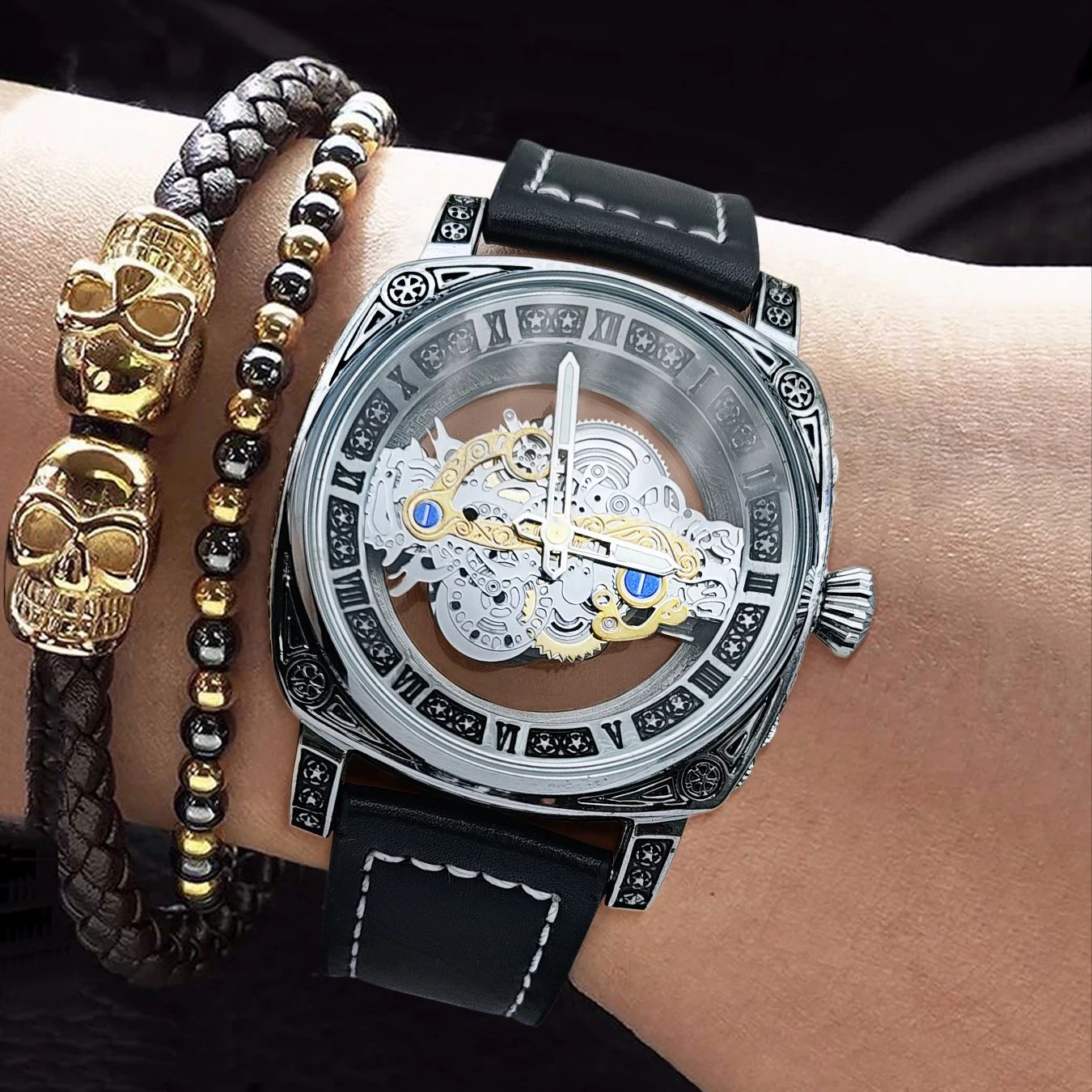 Men's Watch, Square High-End B - Luxury Watch Values 评论和价格