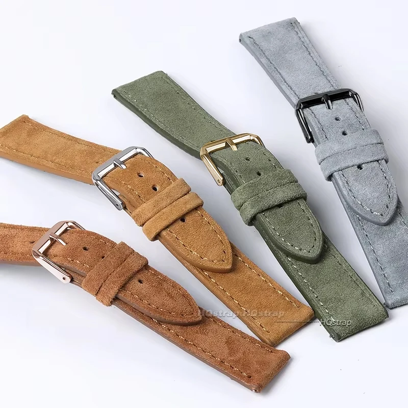 Suede Genuine Leather Watchban - Luxury Watch Rolex 评论和价格