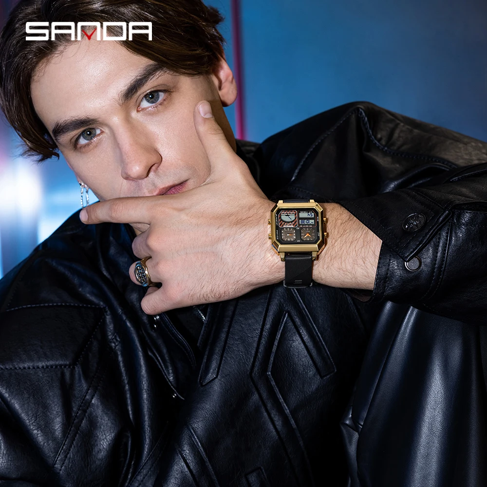SANDA Top Brand 6210 Fashion M - Luxury Watch Store 评论和价格