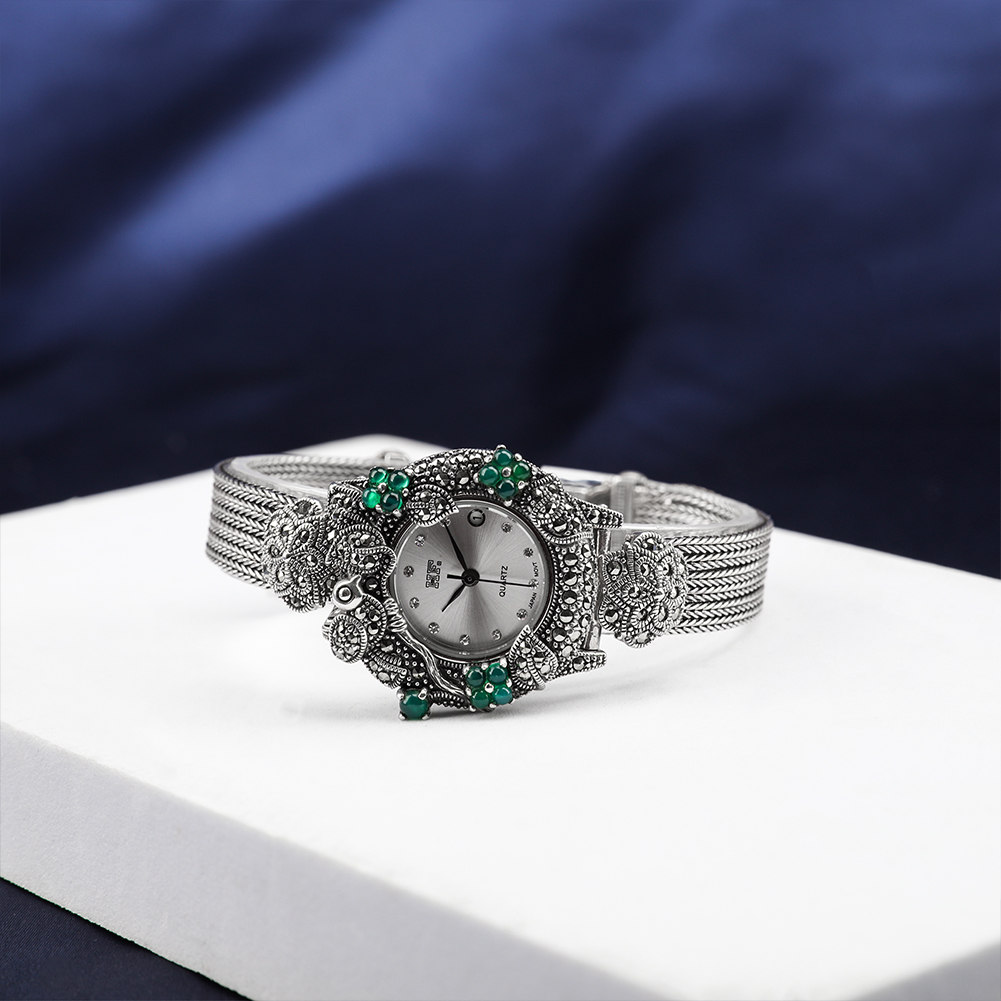 Solid 925 Sterling Silver Thai - Luxury Watch Thailand 评论和价格